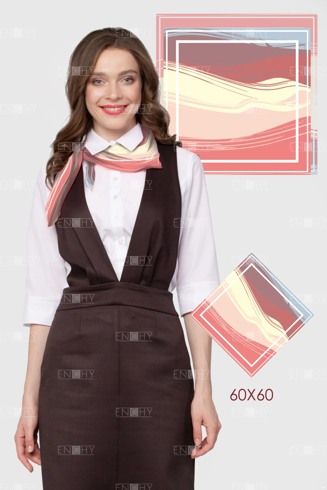 Шейный платок для офиса. Фото 6