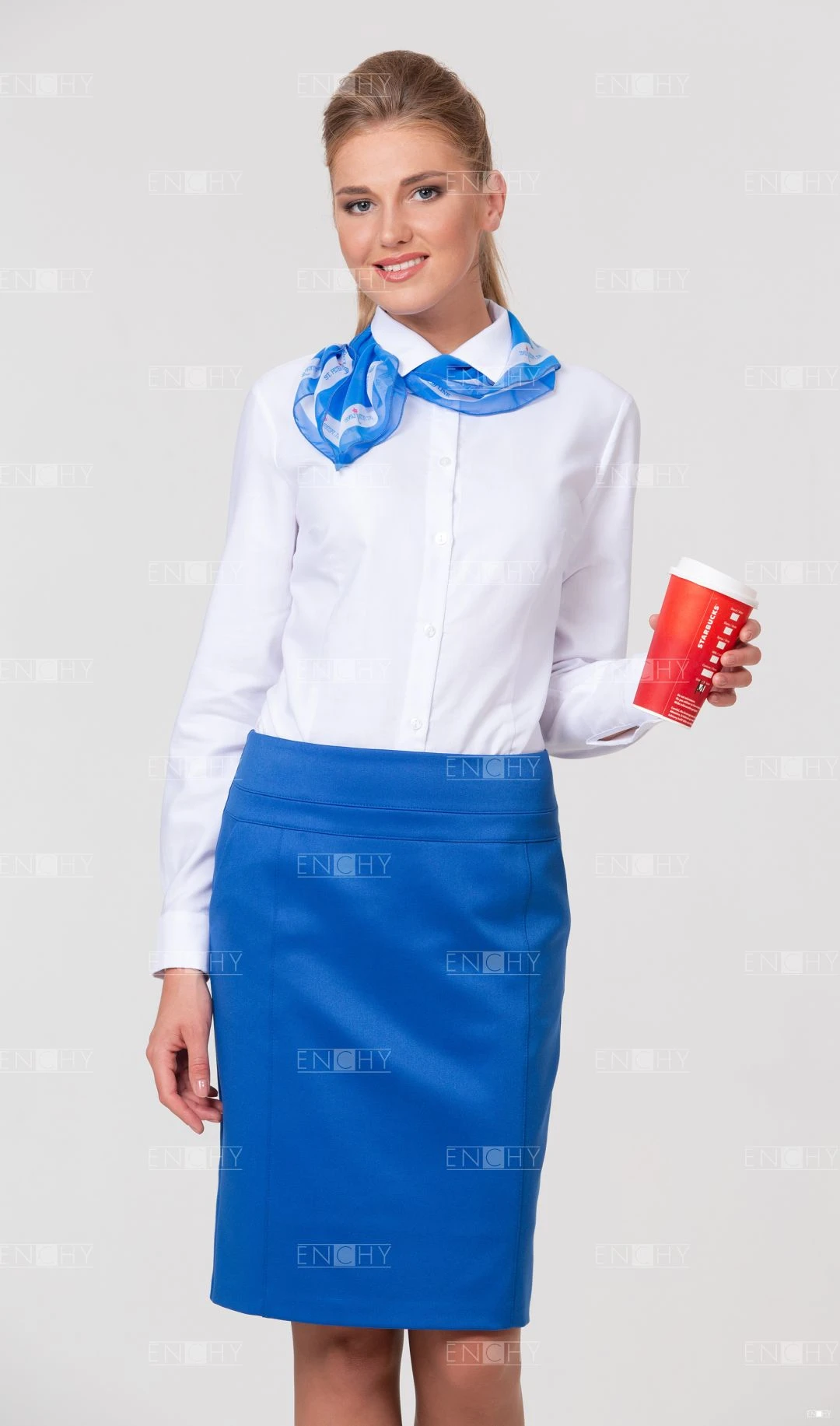 Шейный платок для офиса. Фото 1